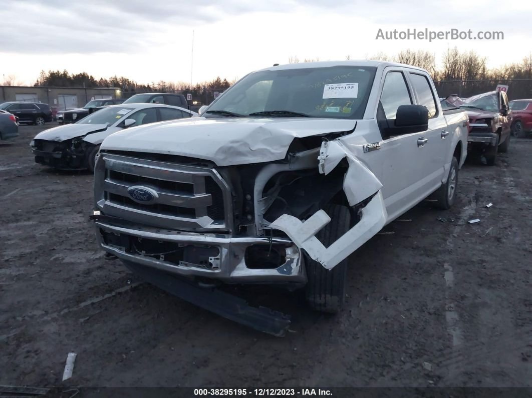 2017 Ford F-150 Xlt White vin: 1FTEW1EF9HFB91594