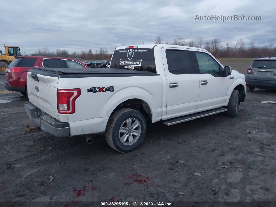 2017 Ford F-150 Xlt White vin: 1FTEW1EF9HFB91594