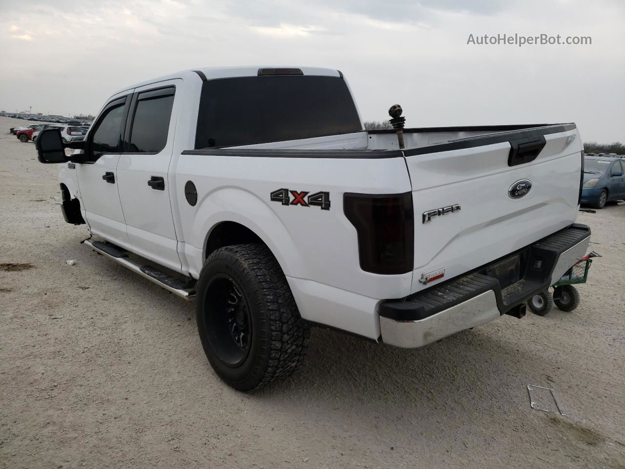 2017 Ford F150 Supercrew Белый vin: 1FTEW1EF9HKC11589