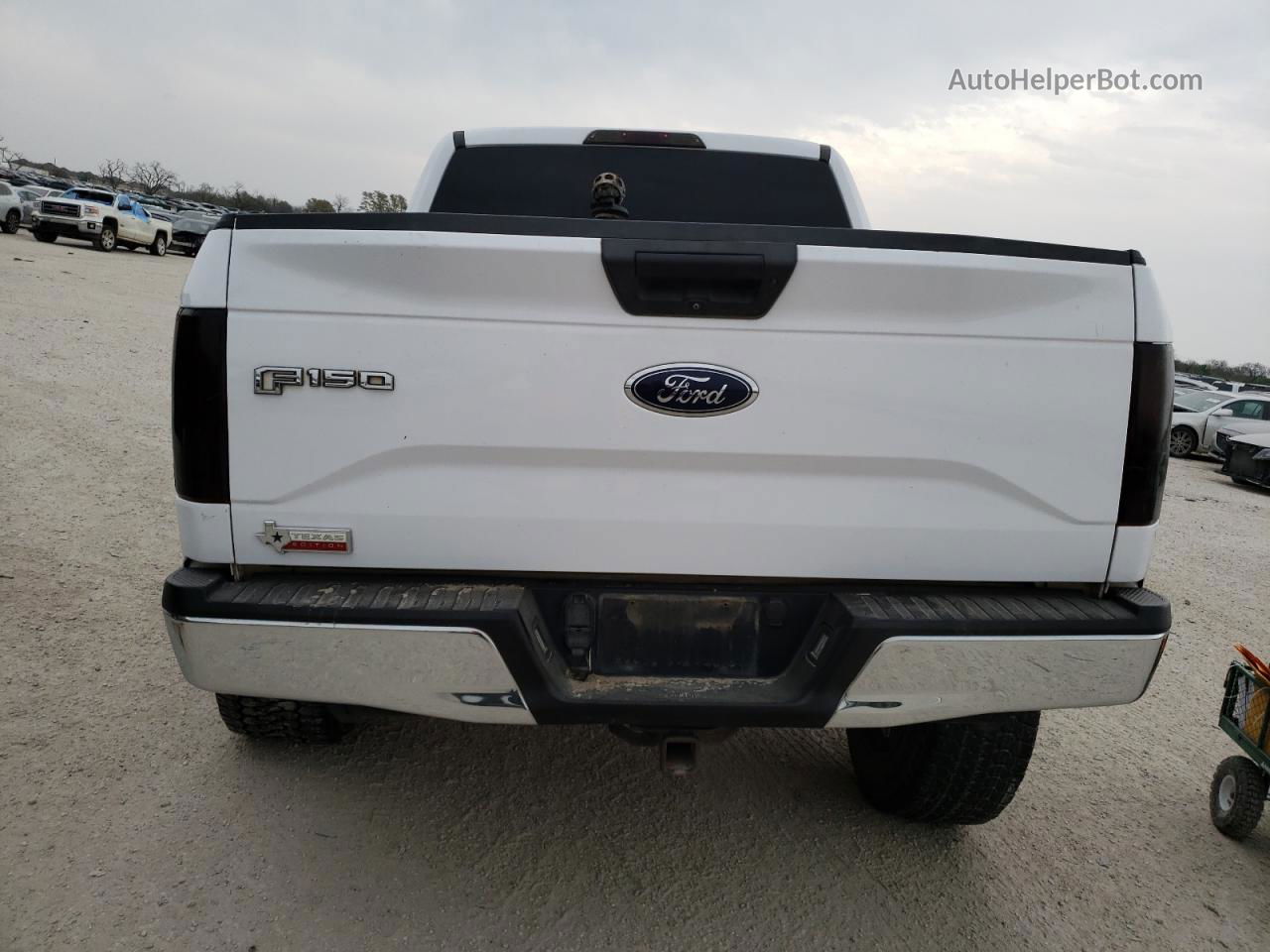 2017 Ford F150 Supercrew White vin: 1FTEW1EF9HKC11589