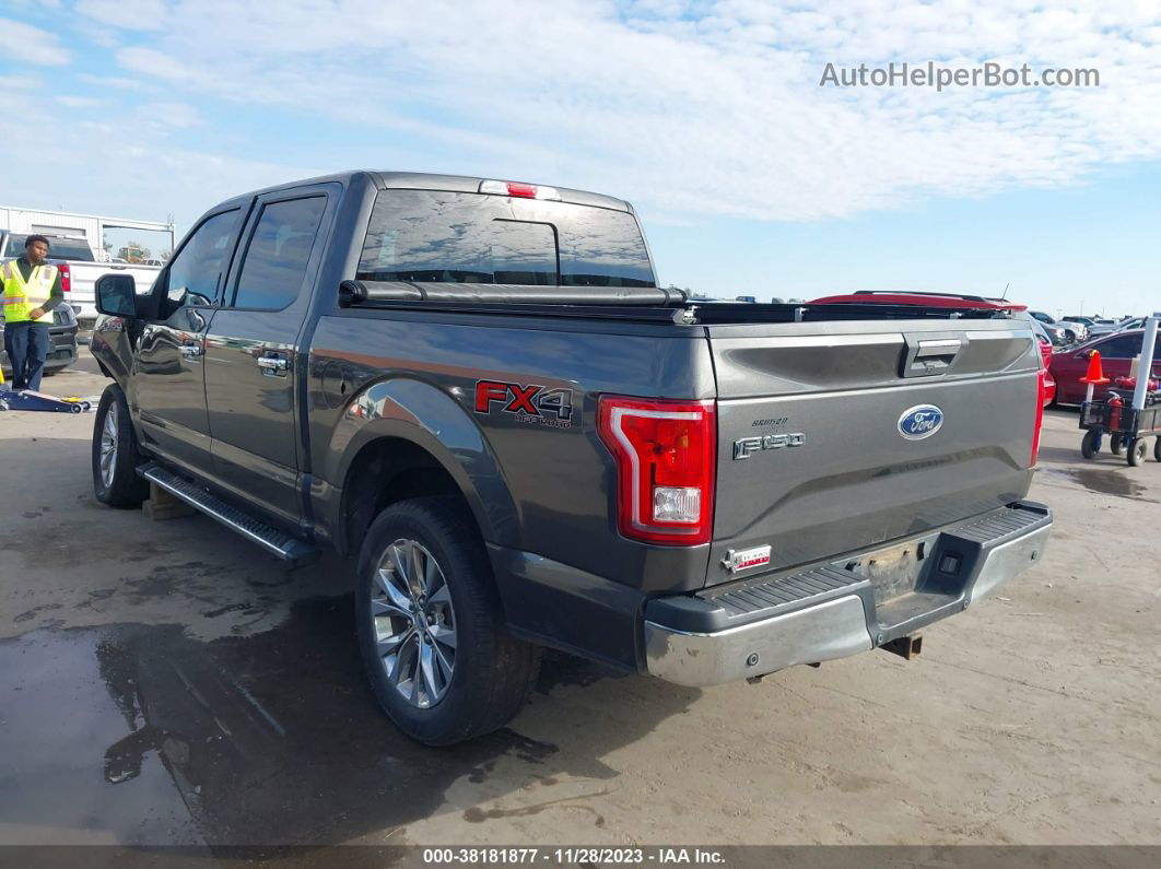 2017 Ford F-150 Xlt Gray vin: 1FTEW1EF9HKC23550