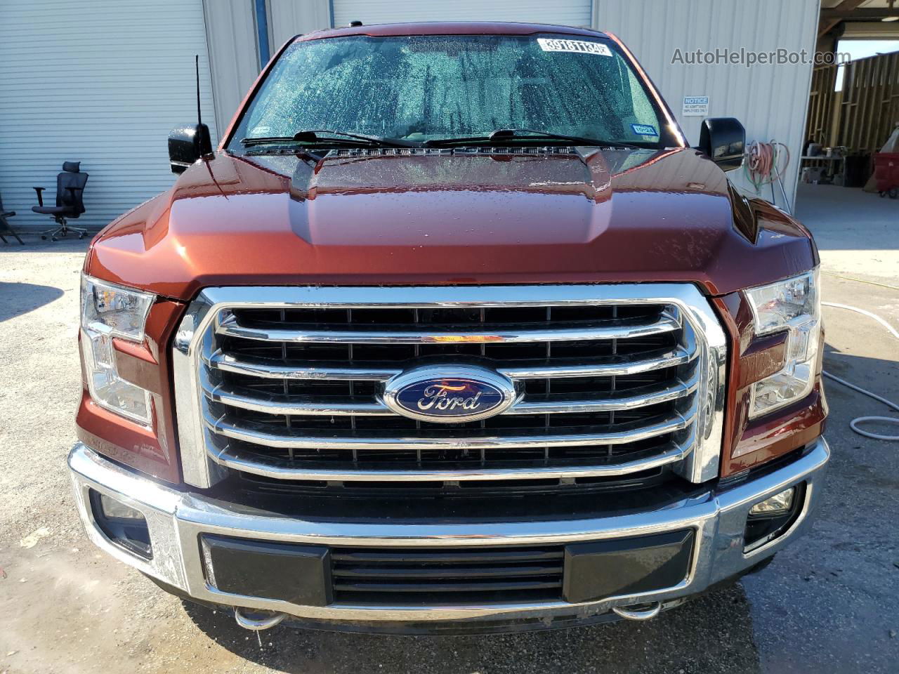 2017 Ford F150 Supercrew Maroon vin: 1FTEW1EF9HKC39439