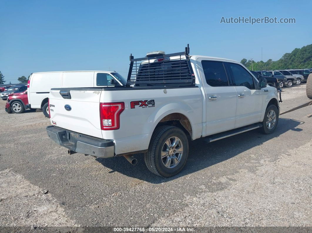 2017 Ford F-150 Xlt White vin: 1FTEW1EF9HKC81786