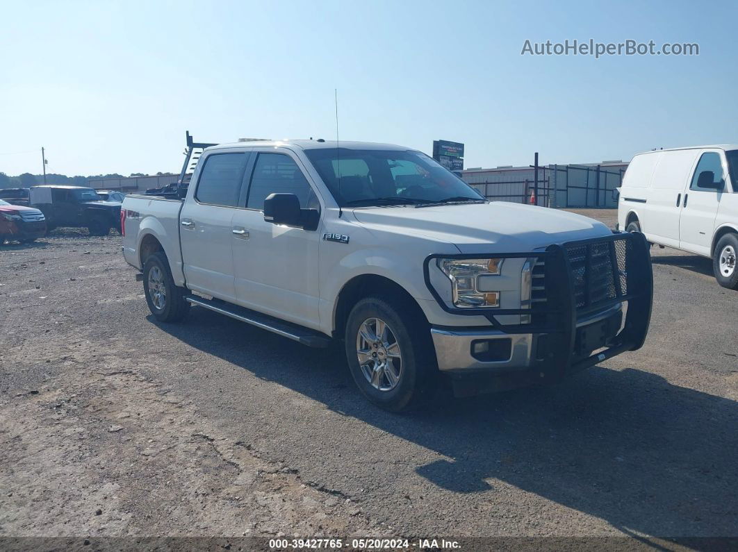 2017 Ford F-150 Xlt White vin: 1FTEW1EF9HKC81786