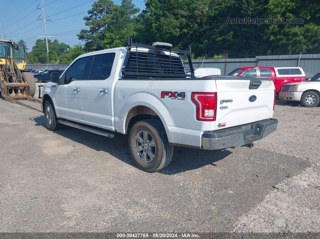 2017 Ford F-150 Xlt White vin: 1FTEW1EF9HKC81786