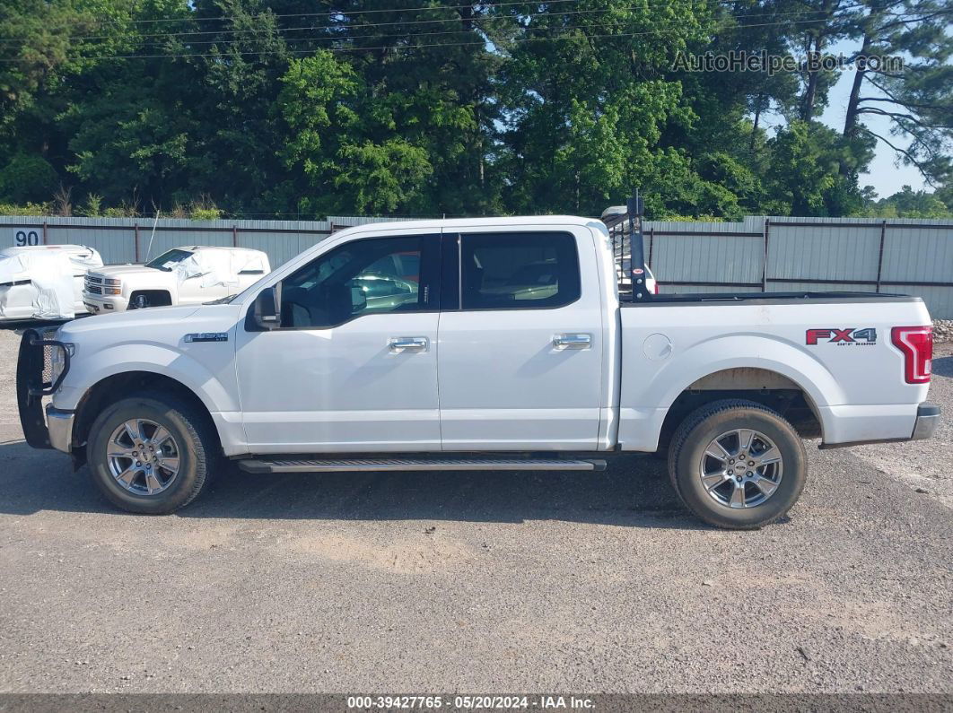 2017 Ford F-150 Xlt White vin: 1FTEW1EF9HKC81786