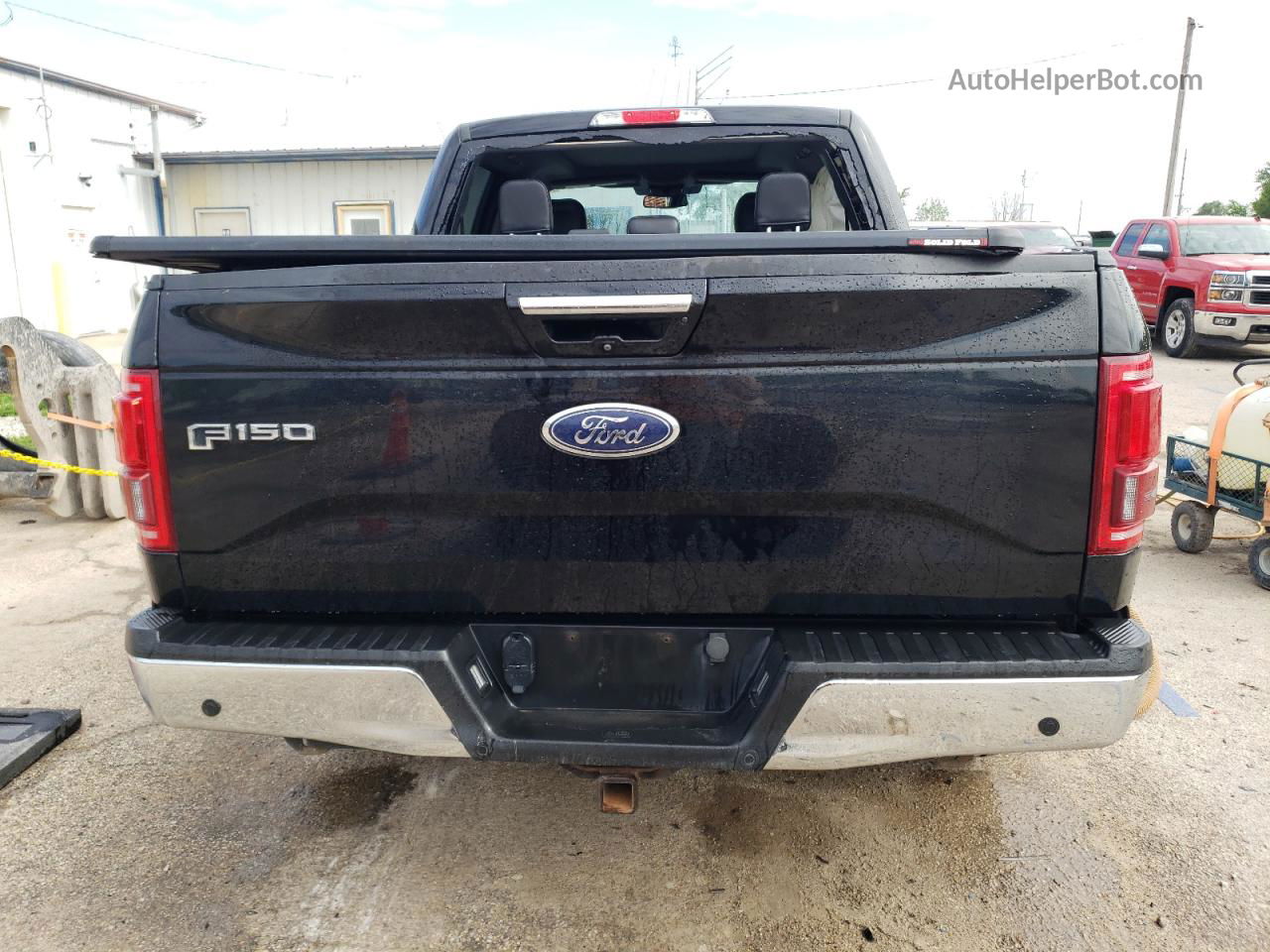 2017 Ford F150 Supercrew Black vin: 1FTEW1EFXHFA08249