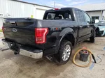 2017 Ford F150 Supercrew Black vin: 1FTEW1EFXHFA08249