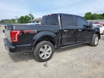 2017 Ford F150 Supercrew Black vin: 1FTEW1EFXHFA31241