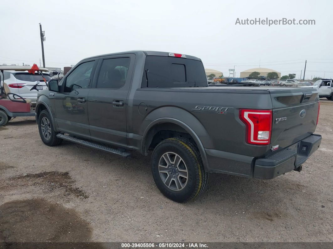 2017 Ford F-150 Xlt Gray vin: 1FTEW1EFXHKC16719