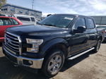 2017 Ford F150 Supercrew Черный vin: 1FTEW1EFXHKC25209