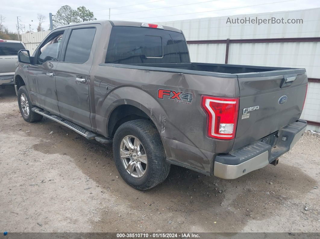 2017 Ford F-150 Xlt Коричневый vin: 1FTEW1EFXHKC39742