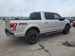 2017 Ford F150 Supercrew Silver vin: 1FTEW1EFXHKC76581