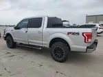 2017 Ford F150 Supercrew Silver vin: 1FTEW1EFXHKC76581