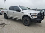 2017 Ford F150 Supercrew Silver vin: 1FTEW1EFXHKC76581