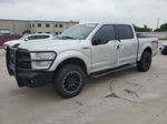 2017 Ford F150 Supercrew Silver vin: 1FTEW1EFXHKC76581