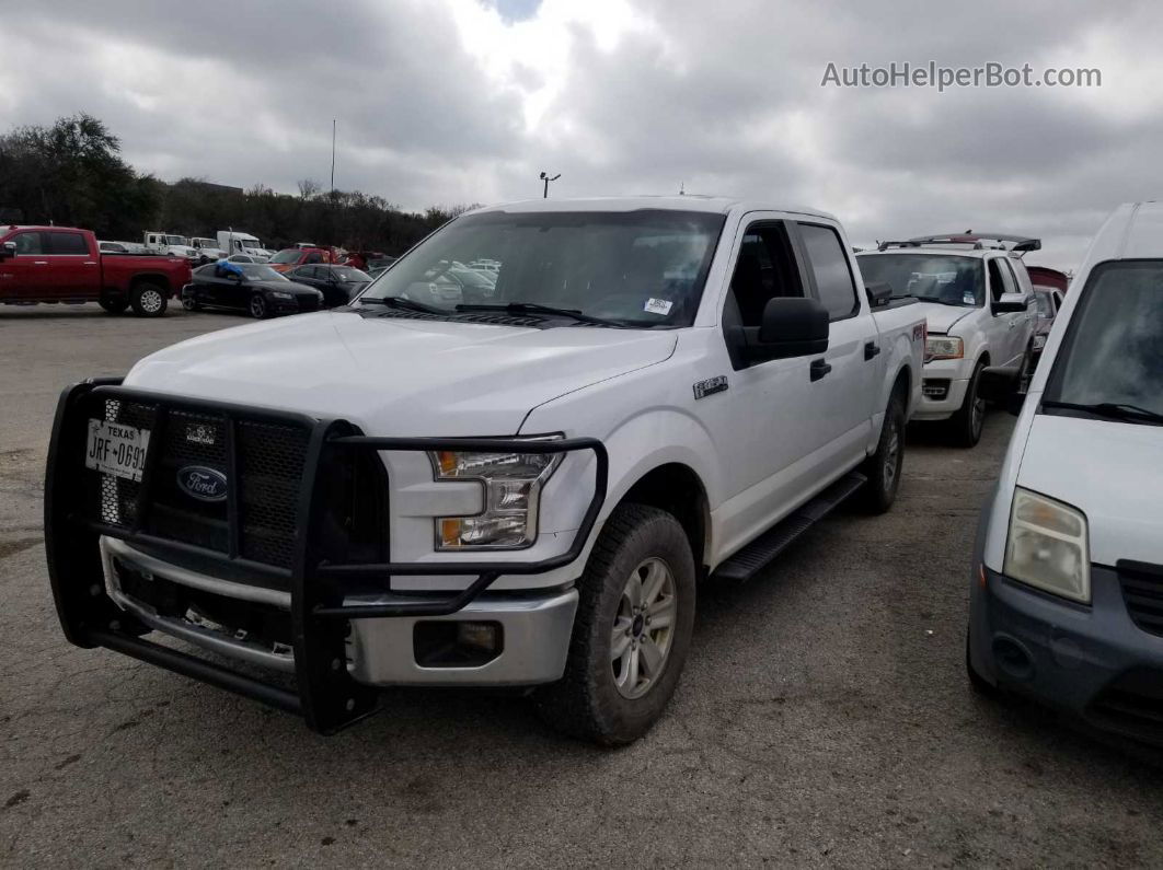 2017 Ford F-150 Xl White vin: 1FTEW1EFXHKD12639