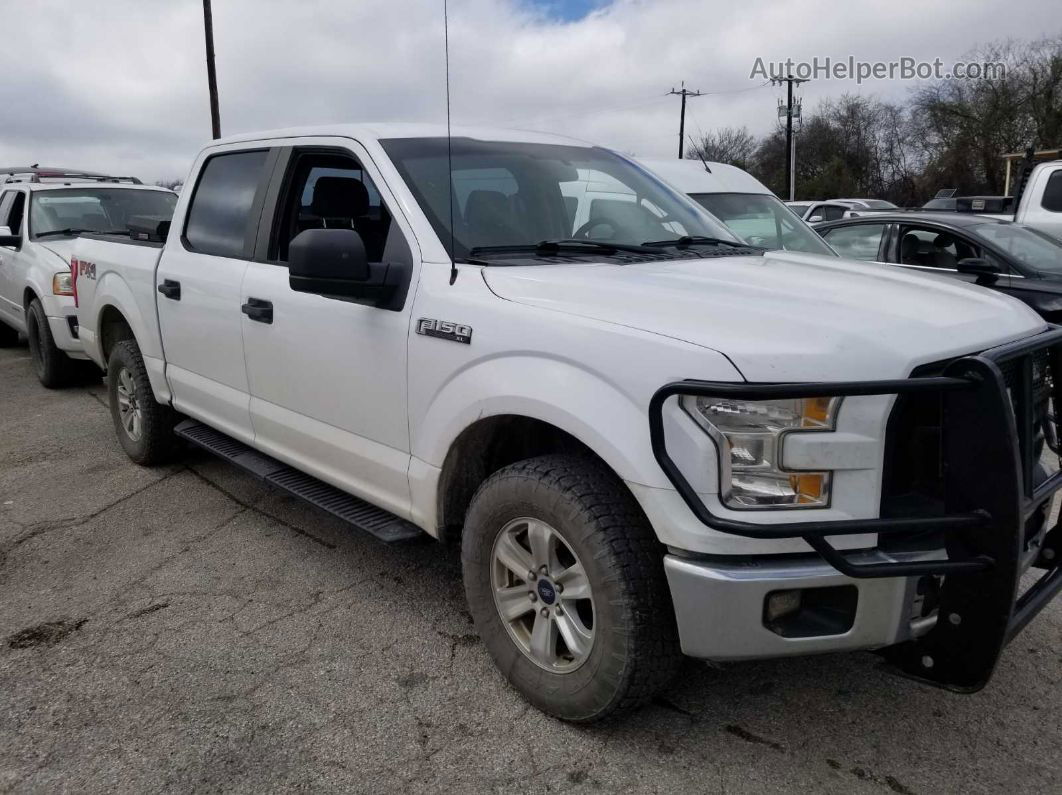 2017 Ford F-150 Xl White vin: 1FTEW1EFXHKD12639