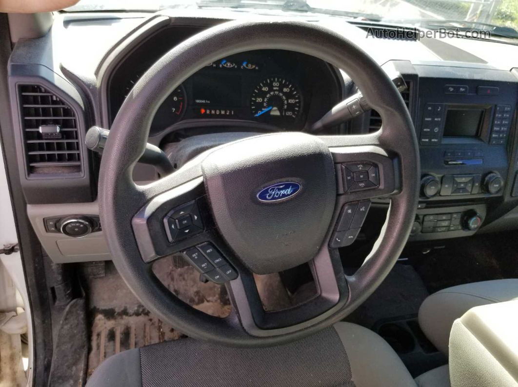 2017 Ford F-150 Xl White vin: 1FTEW1EFXHKD12639