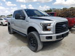 2017 Ford F150 Supercrew Silver vin: 1FTEW1EFXHKE16256