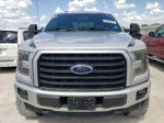 2017 Ford F150 Supercrew Серебряный vin: 1FTEW1EFXHKE16256