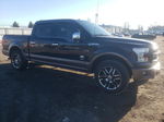 2017 Ford F150 Supercrew Black vin: 1FTEW1EG0HFB38503