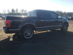 2017 Ford F150 Supercrew Black vin: 1FTEW1EG0HFB38503