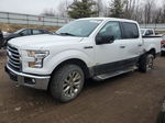 2017 Ford F150 Supercrew White vin: 1FTEW1EG0HFB58394