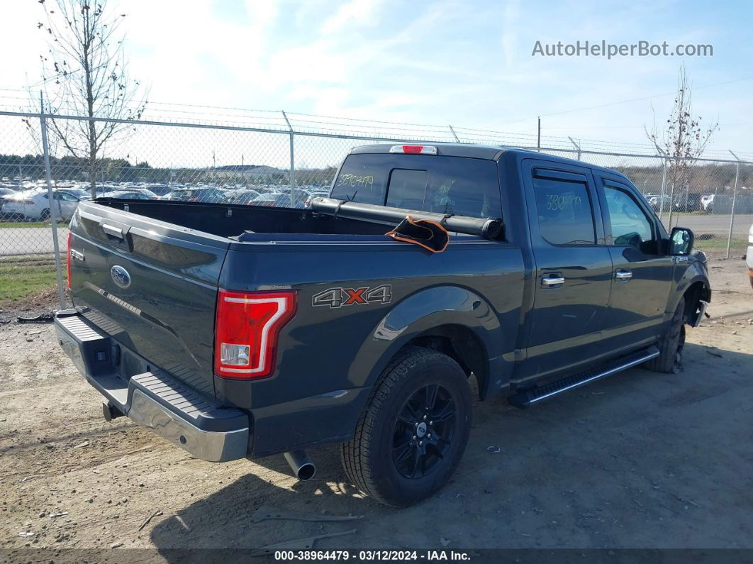 2017 Ford F-150 Xlt Gray vin: 1FTEW1EG0HFC07061