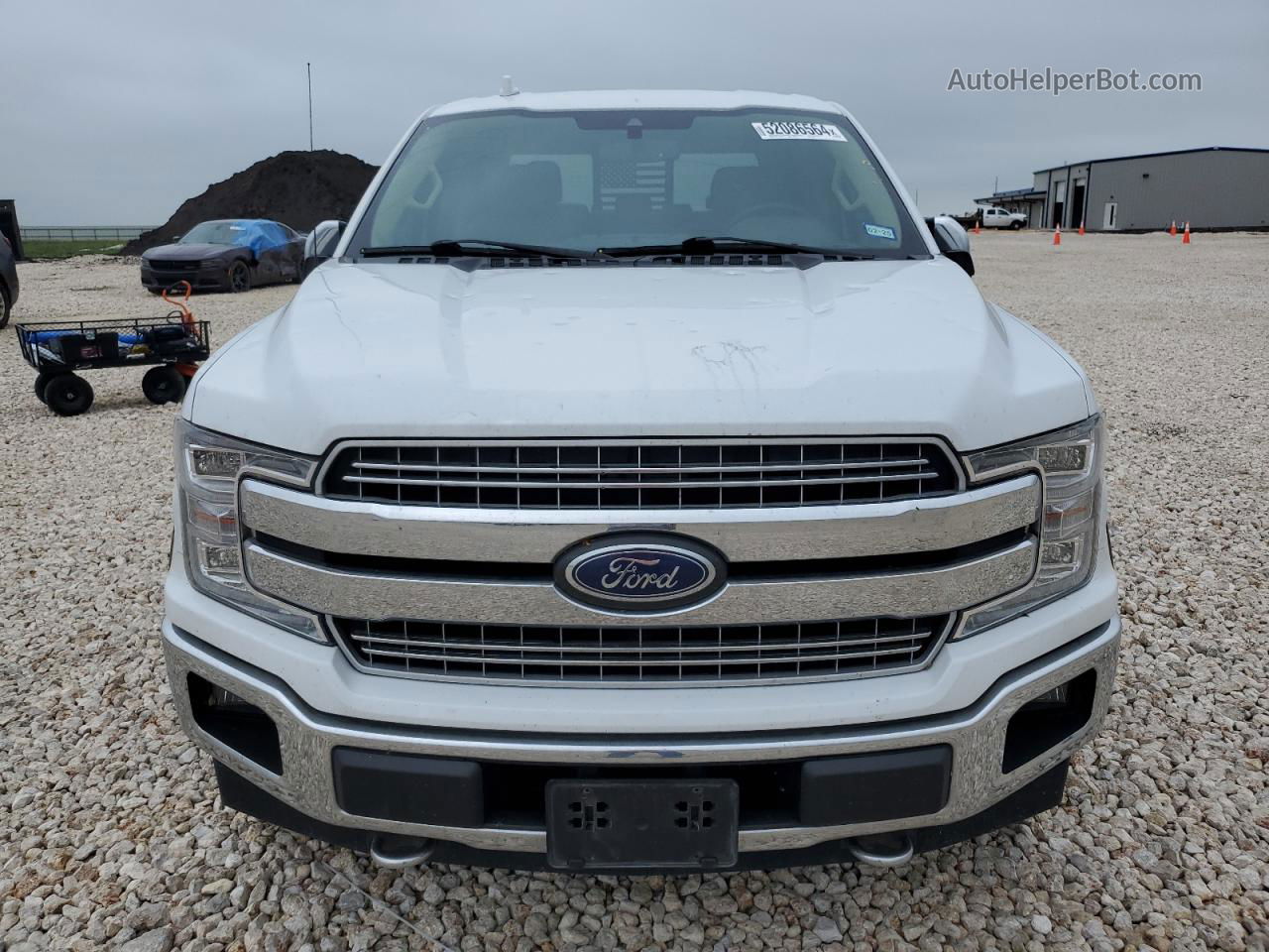 2018 Ford F150 Supercrew White vin: 1FTEW1EG0JFC43399