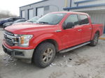 2018 Ford F150 Supercrew Red vin: 1FTEW1EG0JFC43953