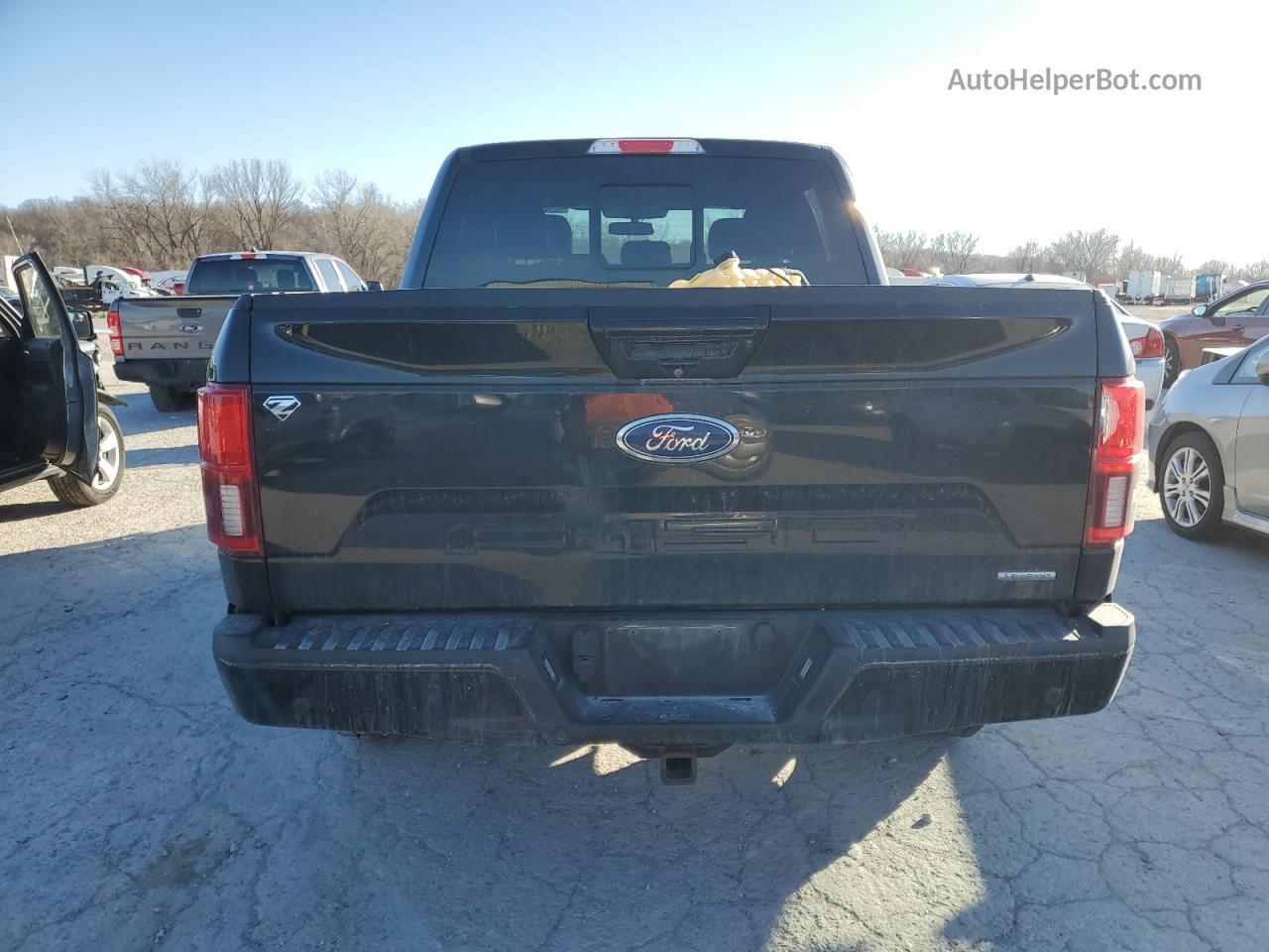 2018 Ford F150 Supercrew Black vin: 1FTEW1EG0JFD43213