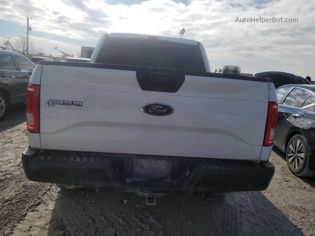 2017 Ford F150 Supercrew White vin: 1FTEW1EG1HFB75432