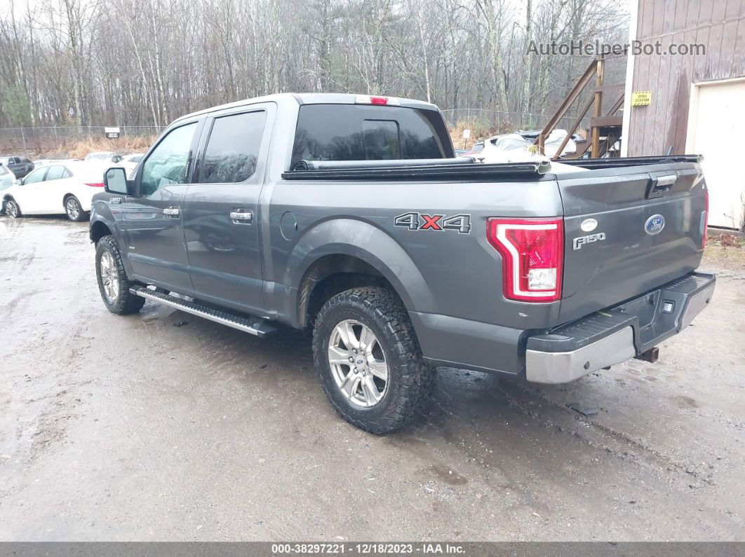 2017 Ford F-150 Xlt Gray vin: 1FTEW1EG1HFC07005