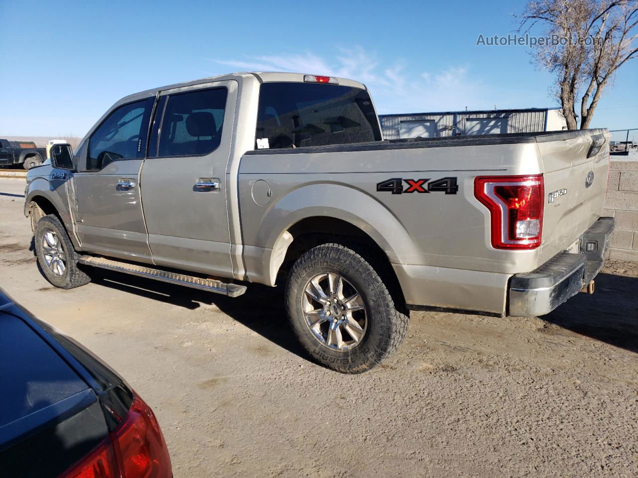 2017 Ford F150 Supercrew Tan vin: 1FTEW1EG1HKC19176