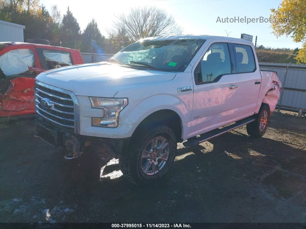 2017 Ford F-150 Xlt White vin: 1FTEW1EG1HKD41908