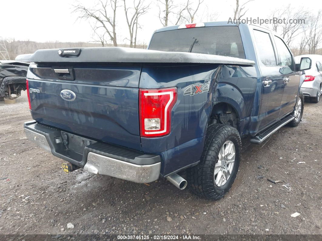 2017 Ford F-150 Xlt Blue vin: 1FTEW1EG1HKE47288