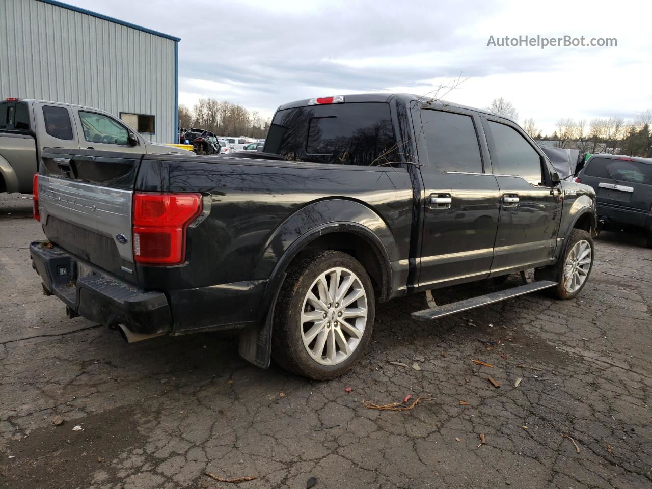 2019 Ford F150 Supercrew Черный vin: 1FTEW1EG1KFB53955