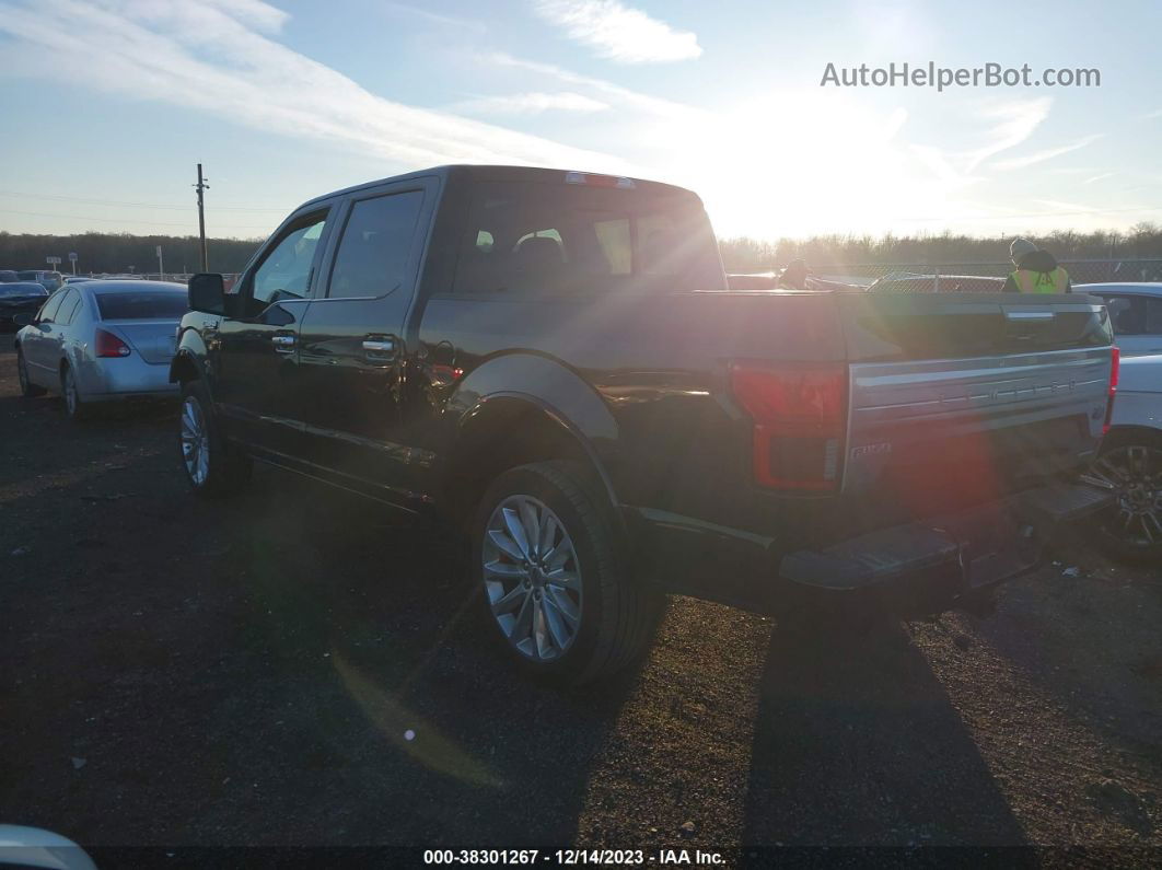 2019 Ford F-150 Limited Black vin: 1FTEW1EG1KFD10495