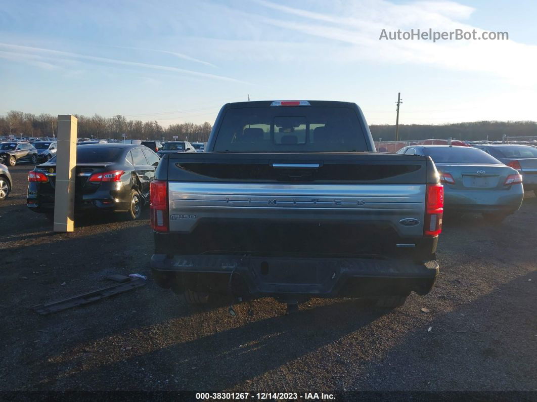 2019 Ford F-150 Limited Black vin: 1FTEW1EG1KFD10495