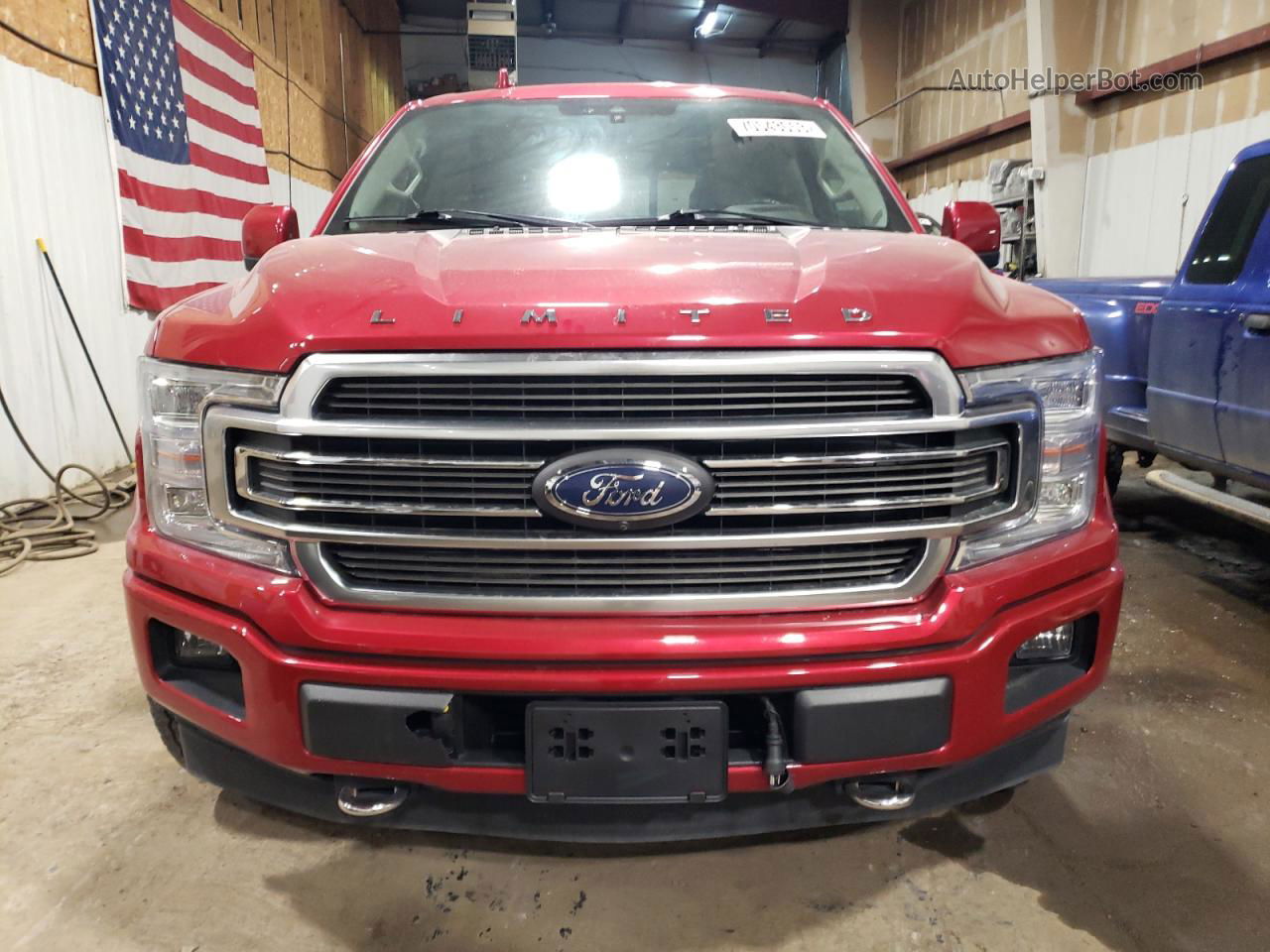 2020 Ford F150 Supercrew Burgundy vin: 1FTEW1EG1LFC73871