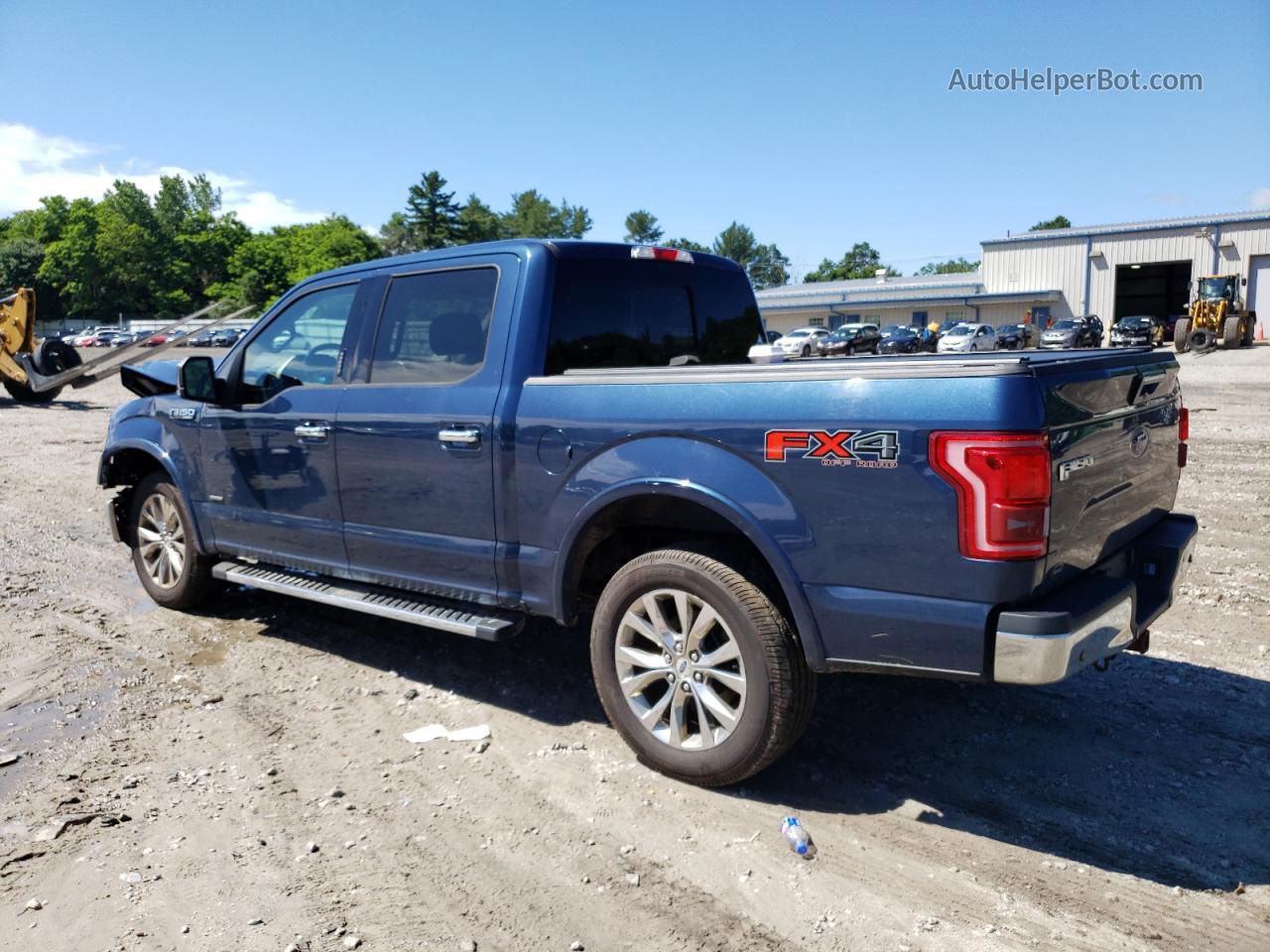 2017 Ford F150 Supercrew Blue vin: 1FTEW1EG2HFB84527