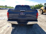 2017 Ford F150 Supercrew Blue vin: 1FTEW1EG2HFB84527