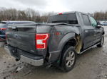 2018 Ford F150 Supercrew Gray vin: 1FTEW1EG2JFA54589