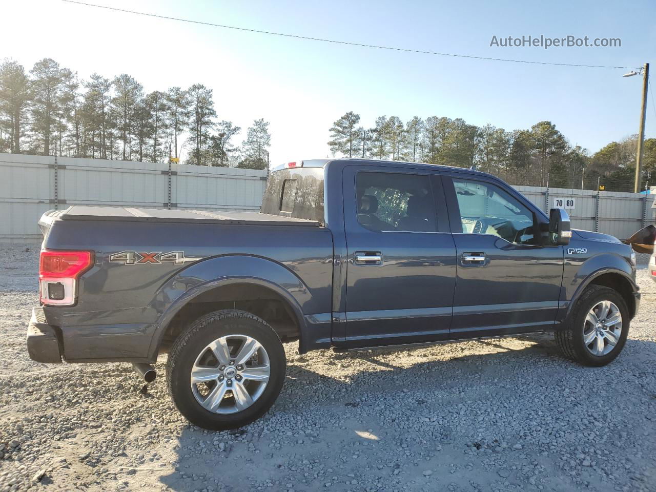 2018 Ford F150 Supercrew Blue vin: 1FTEW1EG2JFB23278