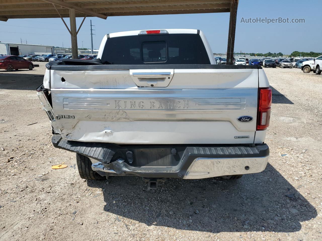 2018 Ford F150 Supercrew White vin: 1FTEW1EG2JFD28101