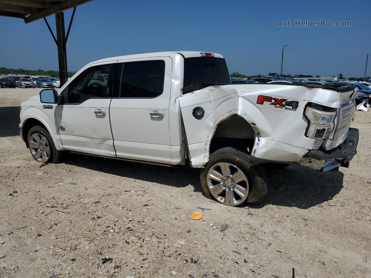 2018 Ford F150 Supercrew White vin: 1FTEW1EG2JFD28101