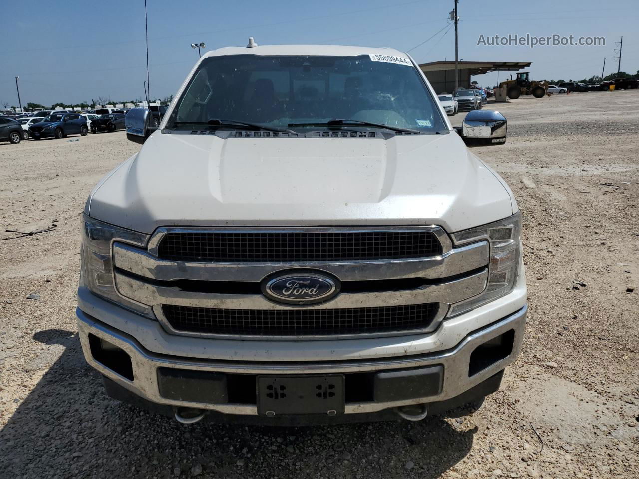 2018 Ford F150 Supercrew White vin: 1FTEW1EG2JFD28101