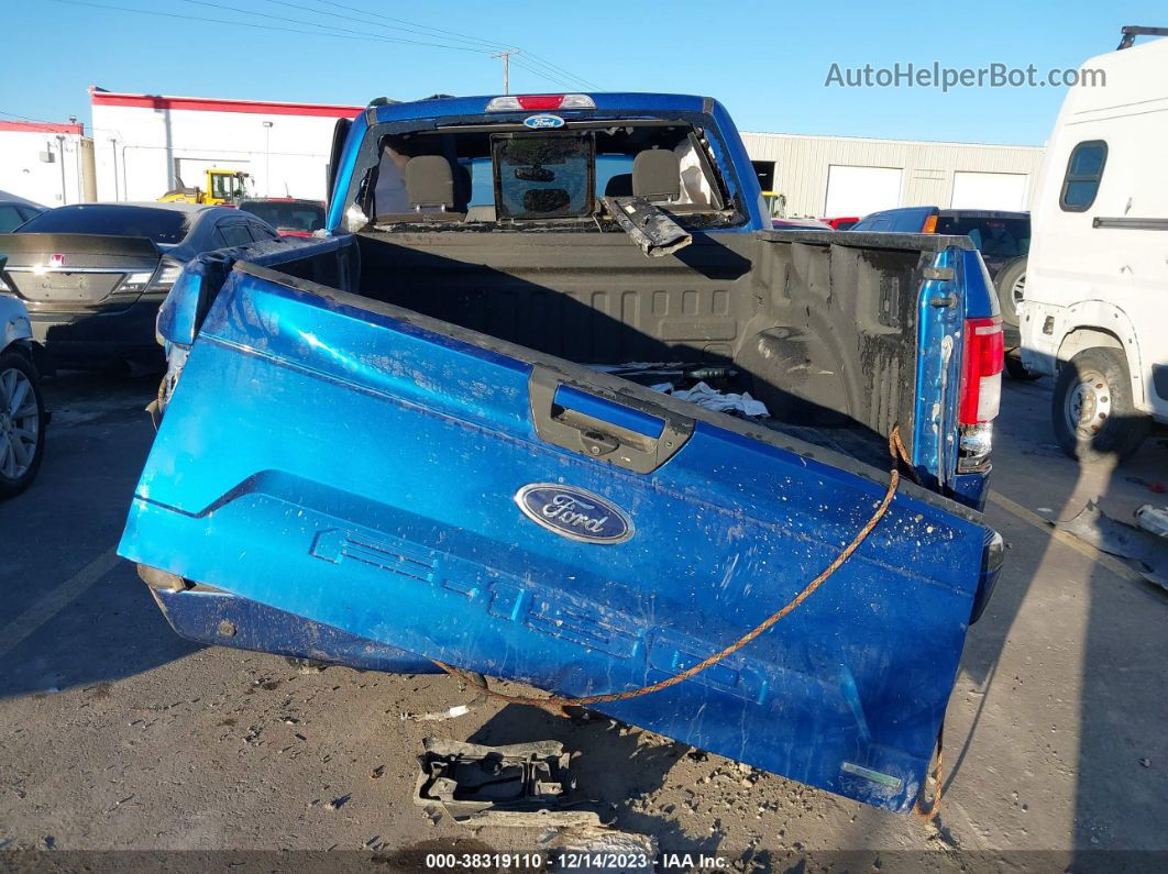 2018 Ford F-150 Xlt Blue vin: 1FTEW1EG2JFE29283