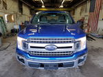 2018 Ford F150 Supercrew Blue vin: 1FTEW1EG2JKC35778